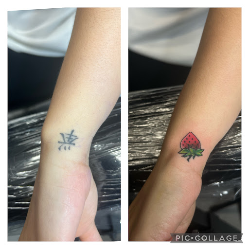 Explore paw print tattoo ideas, creative tattoo ideas in Mcallen, available at House of Tattoos