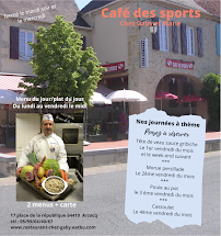 Café Des Sports à Arzacq-Arraziguet menu