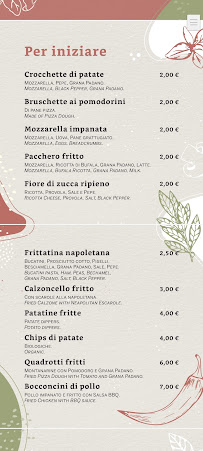 Carte du Basilico à Caserta