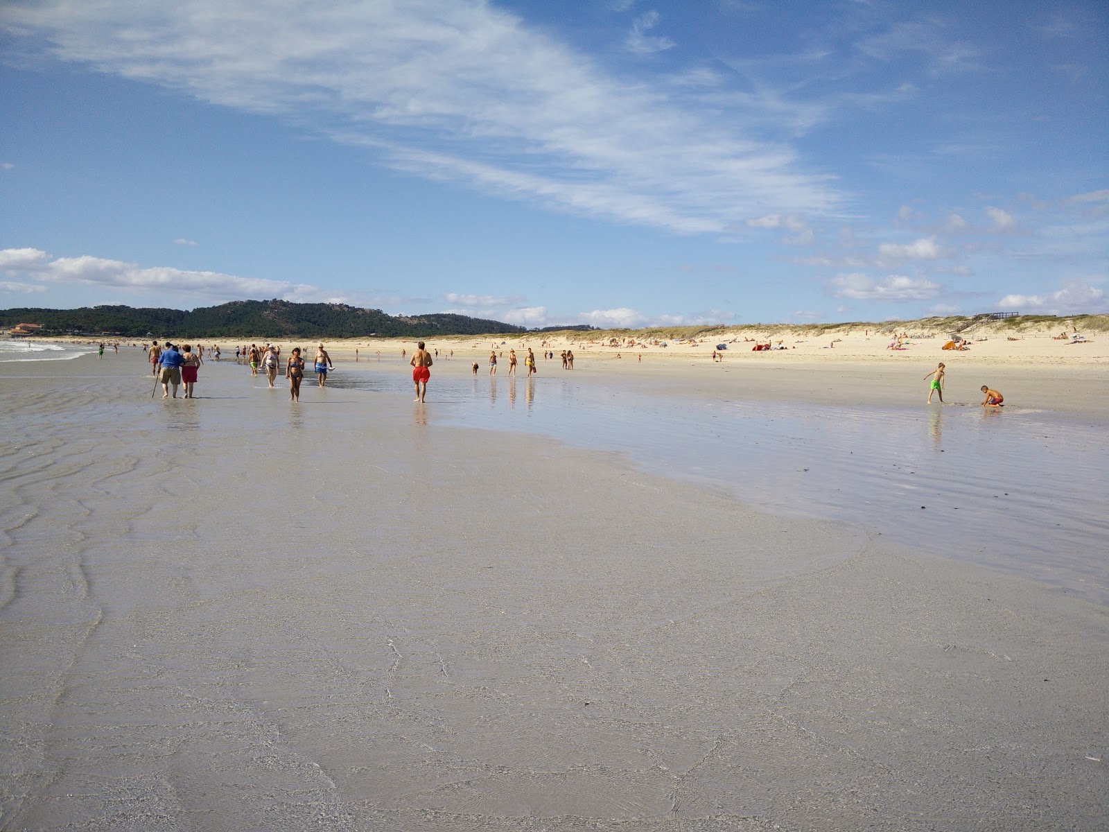 Foto av Lanzada strand - populär plats bland avkopplingskännare