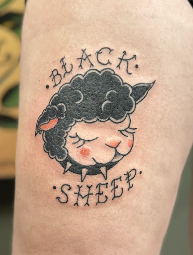 Explore tattoo ideas on ankle, creative tattoo ideas in Vincennes, available at Silver Owl Tattoo