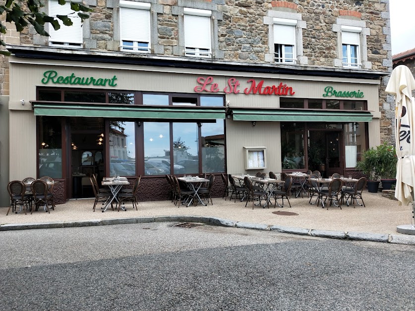 Restaurant Le St-Martin à Saint-Martin-en-Haut