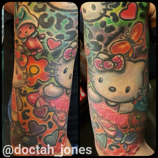 Explore small black tattoo ideas, creative tattoo ideas in Yucca Valley, available at Strata Tattoo Lab LLC