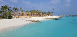 Foto di Spiaggia dell'Isola di Fushifaru e l'insediamento