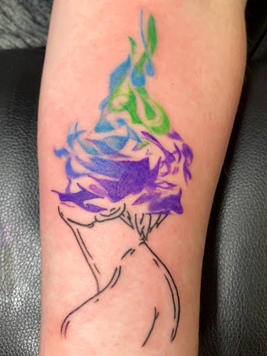 Explore cigarette tattoo ideas, creative tattoo ideas in Warren, available at Inkognito Tattoo