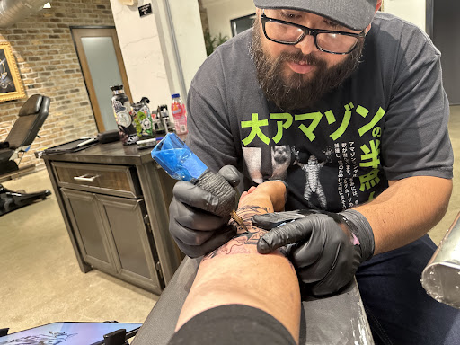 Explore tattoo ideas warrior, creative tattoo ideas in Long Beach, available at The Raven and The Wolves