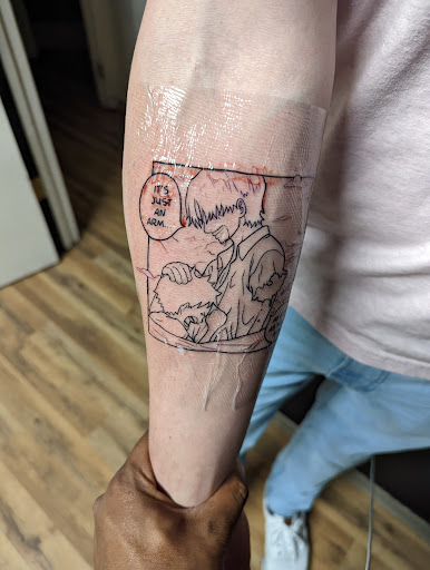 Explore tattoo ideas for shoulder woman, creative tattoo ideas in Sparks, available at Shades of Gray Tattoo Studios