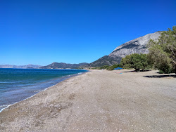 Paralia Votsalakia'in fotoğrafı geniş bir kıyı şeridi ile birlikte