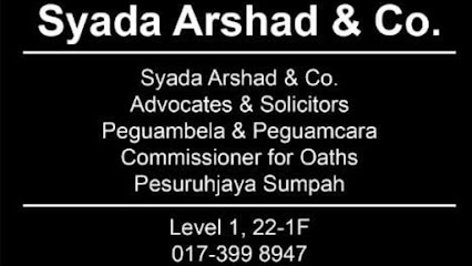 Pesuruhjaya Sumpah | Commissioner For Oaths [Syada Arshad & Co.]