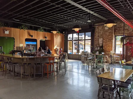 Craft beer at a brewery in Gowanus New York