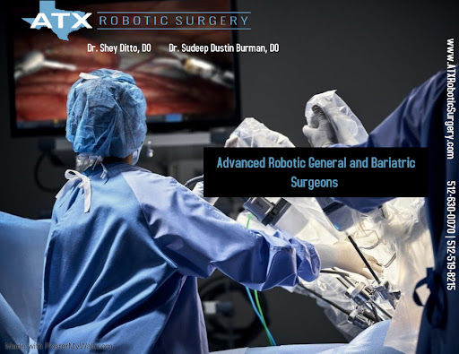 ATX Robotic Surgery - Dr. Sudeep Burman & Dr Shey. Ditto