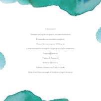 Menu / carte de Note di Cucina à Milan