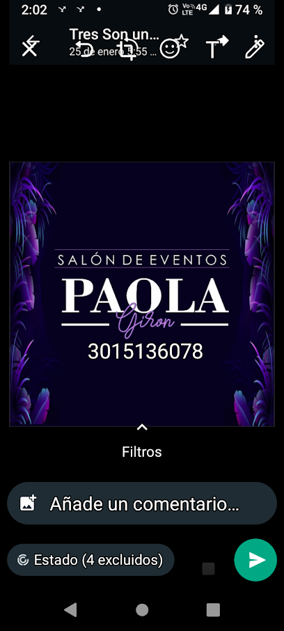 Salon Eventos Paola Giron