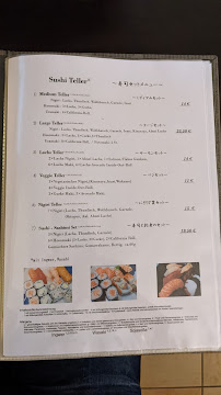 Menu / carte de Bistro Yukito à Dresden