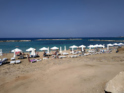 Foto van Venus beach met een rechte kustlijn