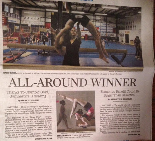 Gymnastics Center «All Stars Gymnastics & Cheer», reviews and photos, 430 Hayden Station Rd, Windsor, CT 06095, USA