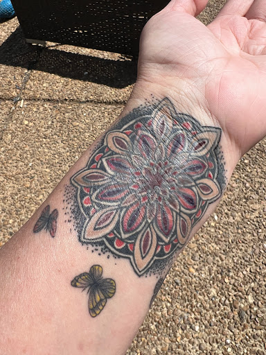 Explore metamorphosis tattoo ideas, creative tattoo ideas in Mount Juliet, available at Division Street Tattoo Company