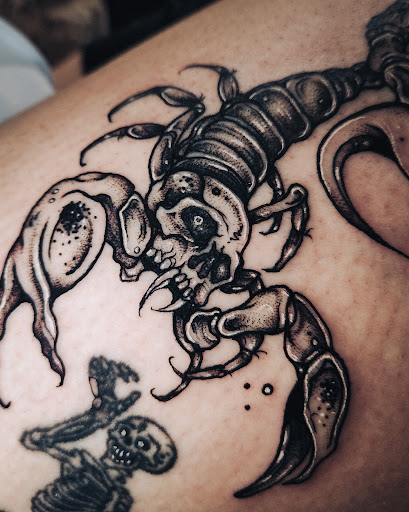Explore smurf tattoo ideas, creative tattoo ideas in Las Cruces, available at Lucky Needle Tattoo Merch Shop