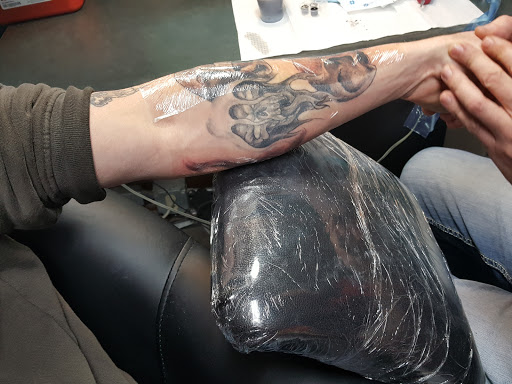 Explore travel tattoo ideas, creative tattoo ideas in Quincy, available at Above & Beyond Tattoo Studio