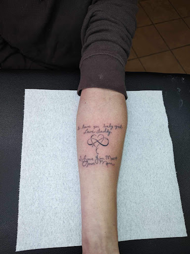 Explore dmv tattoo ideas, creative tattoo ideas in Rhinelander, available at Filling The VOID Tattoo Studio