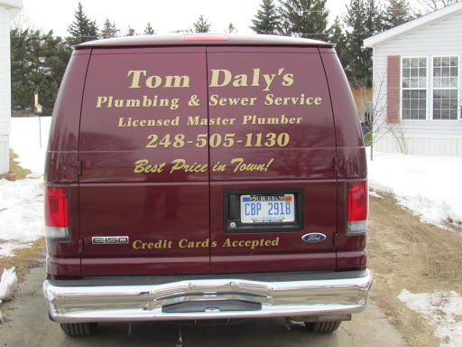 Tom Dalys Plumbing & Sewer Service in Village of Clarkston, Michigan