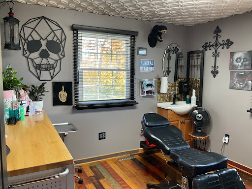 Explore 3 sibling tattoo ideas, creative tattoo ideas in Deptford, available at THE CONVENT Tattoo & Body Piercing Studio