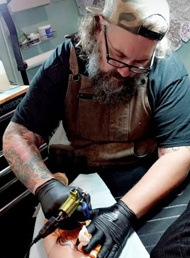 Explore beetlejuice tattoo ideas, creative tattoo ideas in Hayesville, available at Studio 1891 Ink & Art