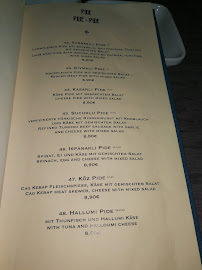 Köz Anatolian Specialties - Jena à Jena menu