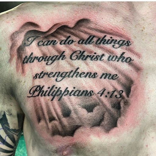 Explore filler tattoo ideas for men, creative tattoo ideas in Vancouver, available at Studio X Tattoos & Piercings