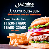 Yasmine Snack & Burger à Hénin-Beaumont menu