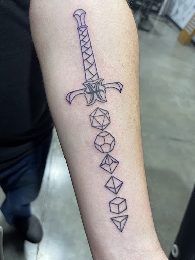 Explore face tattoo ideas female, creative tattoo ideas in Wills Point, available at Tattanium Studios