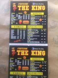 Carte du Friterie the king à Saint-Laurent-Blangy