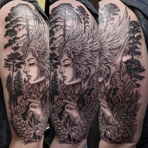 Explore anniversary tattoo ideas, creative tattoo ideas in Rice Lake, available at Bombshell Tattoo & Body Piercing