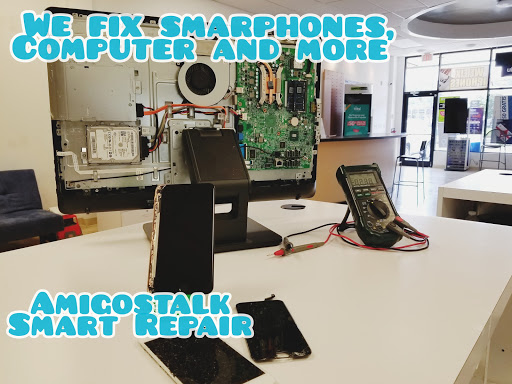 Phone Repair Service «Amigos Talk - Cell Phone, Computer Repair, & Prepaid wireless plans», reviews and photos, 14637 Lee Hwy #109, Centreville, VA 20121, USA