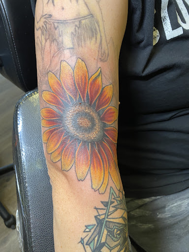 Explore johnny cash tattoo ideas, creative tattoo ideas in Centralia, available at Cosmic Tattoo