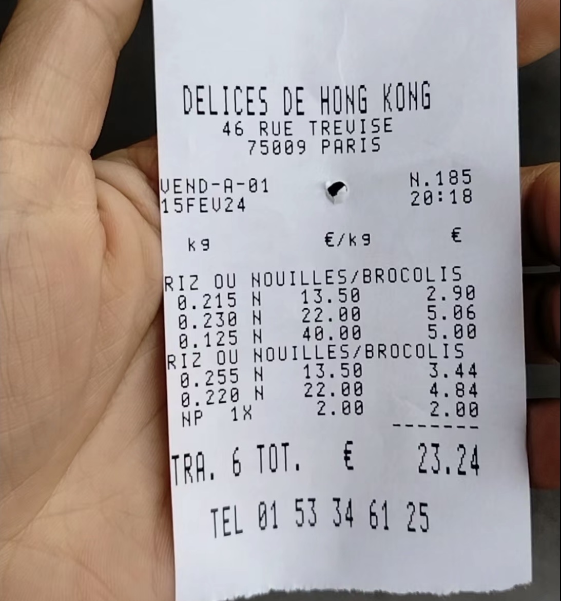 Photo n° 1 de l'avis de Aurore.e fait le 17/02/2024 à 04:59