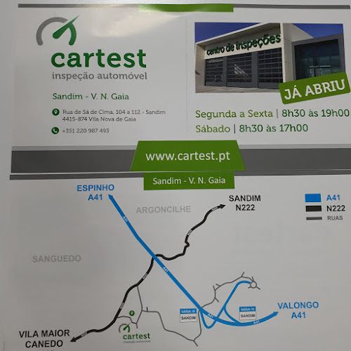 Avaliações doCartest Inspeção Automovel em Braga - Oficina mecânica
