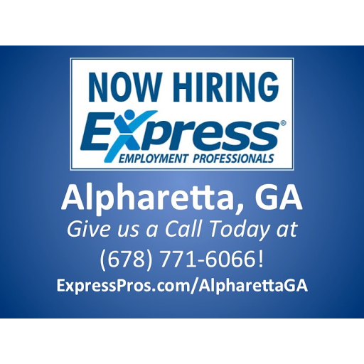 Employment Agency «Express Employment Professionals - Alpharetta, GA», reviews and photos, 6230 Shiloh Rd #130, Alpharetta, GA 30005, USA