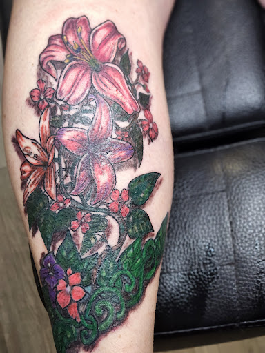 Explore neck tattoo idea, creative tattoo ideas in Sutherland, available at 3N1 Body Art