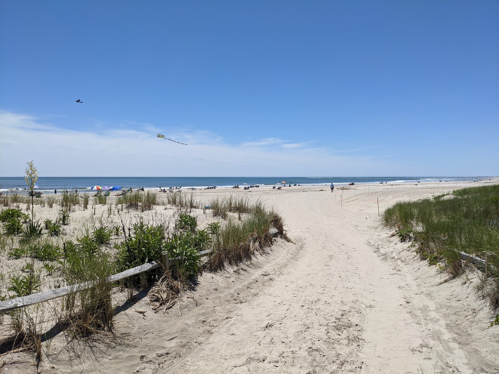 Fotografija Peck Beach I z svetel pesek površino