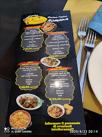 Restaurant de spécialités de la région de Rome Trattoria La Fraschetta à Rome (le menu)