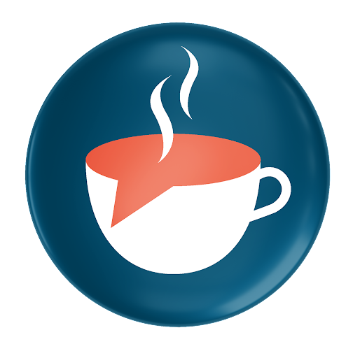 Logo da empresa - Café Idiomas