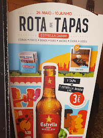 Pigmeu à Lisbon menu