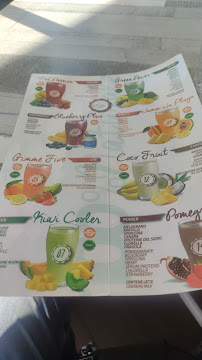 Lido Mirabello Beach à Bardolino menu