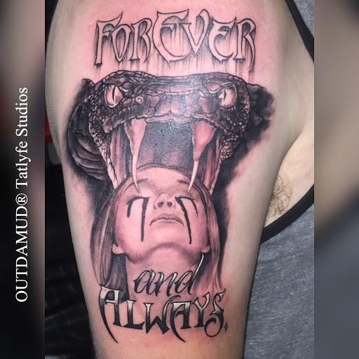 Explore tattoo ideas shoulder, creative tattoo ideas in Savannah, available at Tatlyfe Studios