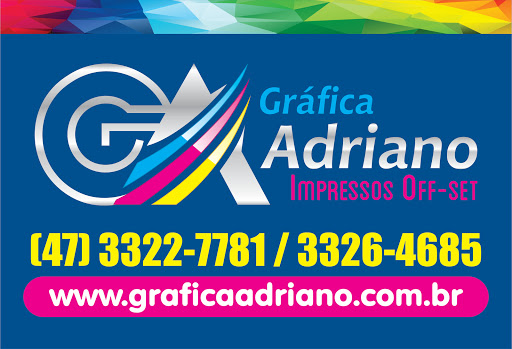 Logo da empresa - Gráfica Adriano