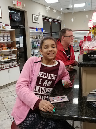 Ice Cream Shop «Sanders Chocolate & Ice Cream Shoppes - Wyandotte», reviews and photos, 3042 Biddle Ave, Wyandotte, MI 48192, USA