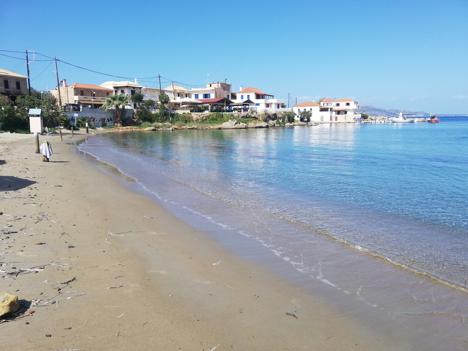 Foto af Archangelos beach med lille bugt