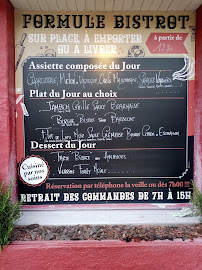 Carte du Le Bistrot, restaurant à Liffré à Liffré