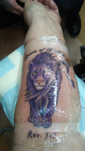 Explore princess bride tattoo ideas, creative tattoo ideas in Rochester, available at Sacred Heart Studios